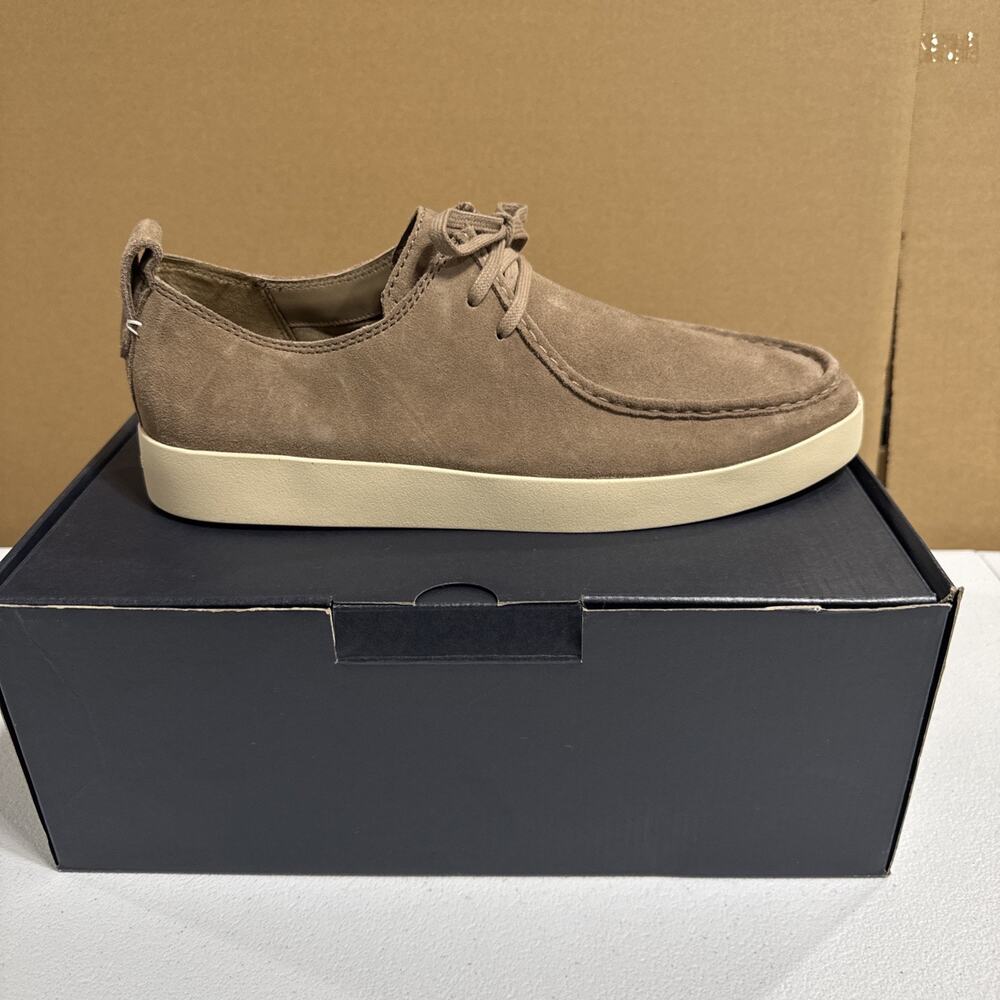 Everlane Desert Shoe Brown Suede Lace Shoes Mens 12.5 Low Top Loafers Minimalist